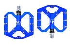 Flat Foot Ultralight Mountain Bike Pedals CNC Aluminum Alloy Sealed 3 Bearing Anti-slip Bicycle Pedals Bicycle Bike Pedals CNC Machined Platform Pedal 3 Sealed Bearings Bicycle Pedal For Adult And Youth With Non-Slip Stevvex