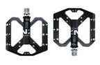 Flat Foot Ultralight Mountain Bike Pedals CNC Aluminum Alloy Sealed 3 Bearing Anti-slip Bicycle Pedals Bicycle Bike Pedals CNC Machined Platform Pedal 3 Sealed Bearings Bicycle Pedal For Adult And Youth With Non-Slip Stevvex
