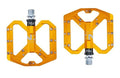 Flat Foot Ultralight Mountain Bike Pedals CNC Aluminum Alloy Sealed 3 Bearing Anti-slip Bicycle Pedals Bicycle Bike Pedals CNC Machined Platform Pedal 3 Sealed Bearings Bicycle Pedal For Adult And Youth With Non-Slip Stevvex