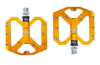 Flat Foot Ultralight Mountain Bike Pedals CNC Aluminum Alloy Sealed 3 Bearing Anti-slip Bicycle Pedals Bicycle Bike Pedals CNC Machined Platform Pedal 3 Sealed Bearings Bicycle Pedal For Adult And Youth With Non-Slip Stevvex