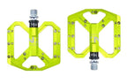 Flat Foot Ultralight Mountain Bike Pedals CNC Aluminum Alloy Sealed 3 Bearing Anti-slip Bicycle Pedals Bicycle Bike Pedals CNC Machined Platform Pedal 3 Sealed Bearings Bicycle Pedal For Adult And Youth With Non-Slip Stevvex