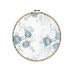 Flat Round Net Embroider Display Stand Net Yarn Wedding Ornaments Wall Hanging Decors Hot Decor for Living Room or Bedroom Unique Wall Art Stevvex