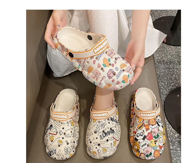 Flat Slippers For Women Summer Slipper Cute Sandals Casual Shoes Hollow Out Mesh Sandal Clogs Sandals Quick Drying Slippers Walking Lightweight Rain Beach Summer Pool Water Shoes Breathable Footwear Stevvex