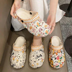 Flat Slippers For Women Summer Slipper Cute Sandals Casual Shoes Hollow Out Mesh Sandal Clogs Sandals Quick Drying Slippers Walking Lightweight Rain Beach Summer Pool Water Shoes Breathable Footwear Stevvex