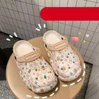 Flat Slippers For Women Summer Slipper Cute Sandals Casual Shoes Hollow Out Mesh Sandal Clogs Sandals Quick Drying Slippers Walking Lightweight Rain Beach Summer Pool Water Shoes Breathable Footwear Stevvex
