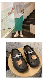 Flat Slippers For Women Summer Slipper Cute Sandals Casual Shoes Hollow Out Mesh Sandal Clogs Sandals Quick Drying Slippers Walking Lightweight Rain Beach Summer Pool Water Shoes Breathable Footwear Stevvex