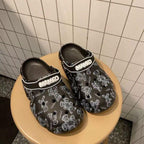 Flat Slippers For Women Summer Slipper Cute Sandals Casual Shoes Hollow Out Mesh Sandal Clogs Sandals Quick Drying Slippers Walking Lightweight Rain Beach Summer Pool Water Shoes Breathable Footwear Stevvex