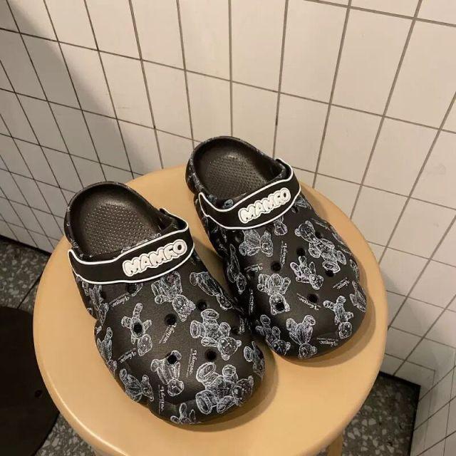 Flat Slippers For Women Summer Slipper Cute Sandals Casual Shoes Hollow Out Mesh Sandal Clogs Sandals Quick Drying Slippers Walking Lightweight Rain Beach Summer Pool Water Shoes Breathable Footwear Stevvex