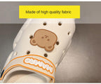 Flat Slippers For Women Summer Slipper Cute Sandals Casual Shoes Hollow Out Mesh Sandal Clogs Sandals Quick Drying Slippers Walking Lightweight Rain Beach Summer Pool Water Shoes Breathable Footwear Stevvex