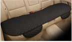 Flax Car Seat Cover Front Rear Linen Fabric Cushion Breathable Protector Mat Pad Universal Auto Interior Styling Truck  Car Seat Cushion Breathable Comfort Universal for Most Vehicles Automotive Interior Seat Protector Without Binding Pad Linen Mat Car In Stevvex