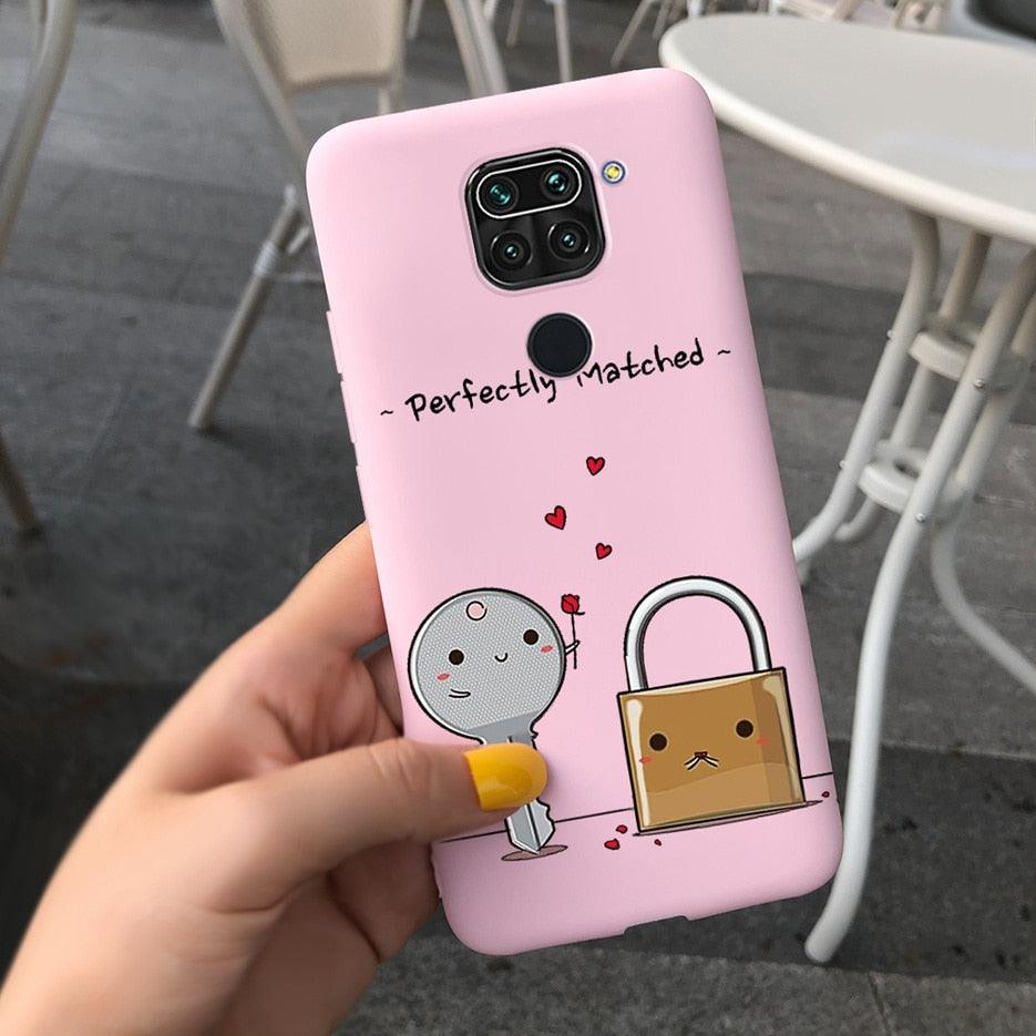 Flexible Lightweight Silicone Design Shockproof Cover For Xiaomi Redmi Note 9 Case Cute Fashion Soft Silicone Cover Case For Xiaomi Redmi Note 9 Pro Max Note9 S 9S Cases Bumper Stevvex