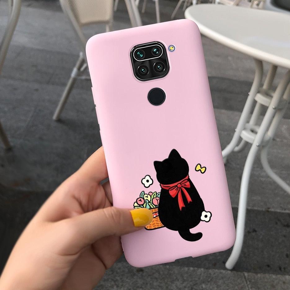 Flexible Lightweight Silicone Design Shockproof Cover For Xiaomi Redmi Note 9 Case Cute Fashion Soft Silicone Cover Case For Xiaomi Redmi Note 9 Pro Max Note9 S 9S Cases Bumper Stevvex