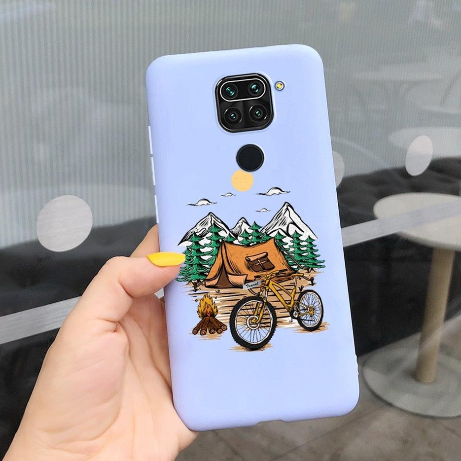Flexible Lightweight Silicone Design Shockproof Cover For Xiaomi Redmi Note 9 Case Cute Fashion Soft Silicone Cover Case For Xiaomi Redmi Note 9 Pro Max Note9 S 9S Cases Bumper Stevvex