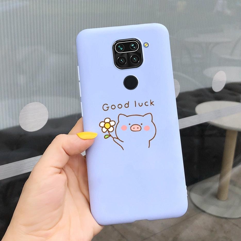 Flexible Lightweight Silicone Design Shockproof Cover For Xiaomi Redmi Note 9 Case Cute Fashion Soft Silicone Cover Case For Xiaomi Redmi Note 9 Pro Max Note9 S 9S Cases Bumper Stevvex