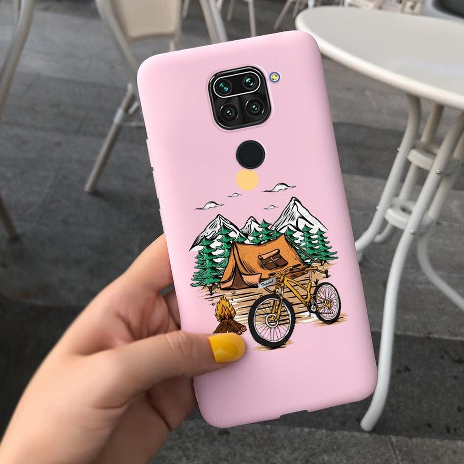 Flexible Lightweight Silicone Design Shockproof Cover For Xiaomi Redmi Note 9 Case Cute Fashion Soft Silicone Cover Case For Xiaomi Redmi Note 9 Pro Max Note9 S 9S Cases Bumper Stevvex