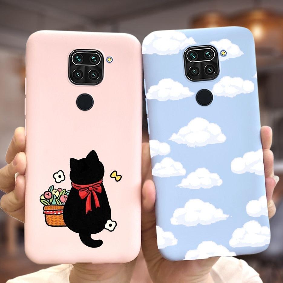 Flexible Lightweight Silicone Design Shockproof Cover For Xiaomi Redmi Note 9 Case Cute Fashion Soft Silicone Cover Case For Xiaomi Redmi Note 9 Pro Max Note9 S 9S Cases Bumper Stevvex