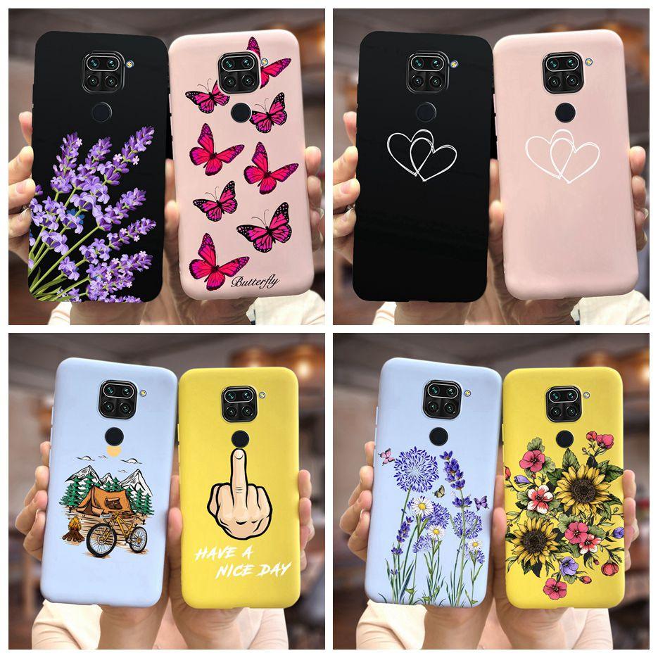 Flexible Lightweight Silicone Design Shockproof Cover For Xiaomi Redmi Note 9 Case Cute Fashion Soft Silicone Cover Case For Xiaomi Redmi Note 9 Pro Max Note9 S 9S Cases Bumper Stevvex