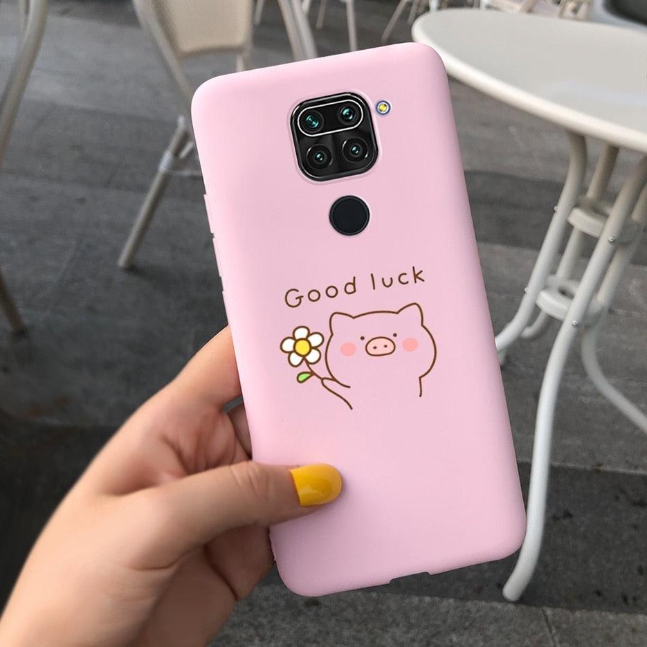 Flexible Lightweight Silicone Design Shockproof Cover For Xiaomi Redmi Note 9 Case Cute Fashion Soft Silicone Cover Case For Xiaomi Redmi Note 9 Pro Max Note9 S 9S Cases Bumper Stevvex