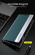 Flip Case For iPhone 14 Pro Max 12 13 Mini Luxury Wallet Stand Elegant Cover Phone Magnetic Leather Protective Cover Luxury Red Shockproof Cover with Stand Flip Case Stevvex