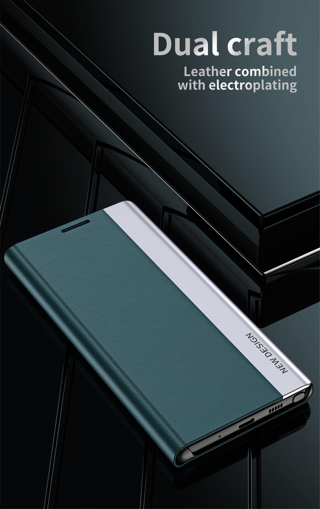 Flip Case For iPhone 14 Pro Max 12 13 Mini Luxury Wallet Stand Elegant Cover Phone Magnetic Leather Protective Cover Luxury Red Shockproof Cover with Stand Flip Case Stevvex