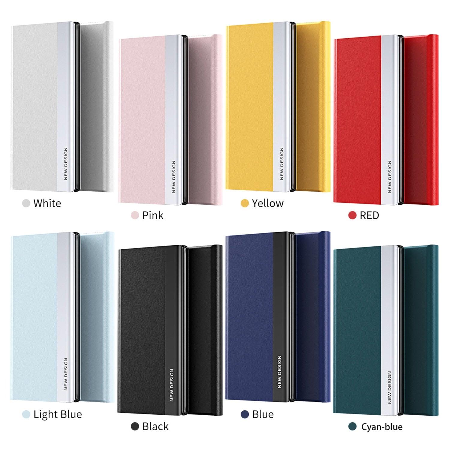 Flip Case For iPhone 14 Pro Max 12 13 Mini Luxury Wallet Stand Elegant Cover Phone Magnetic Leather Protective Cover Luxury Red Shockproof Cover with Stand Flip Case Stevvex
