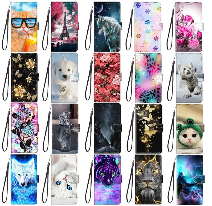 Flip Case For Xiaomi Redmi 9 9A 9C NFC 8 8A Phone Case Leather Silicone Wallet Cover For Redmi Note 8 Pro 9 9S 9 Pro Book Cases  Leather Case Flip Cover PU Wallet Case Kickstand Magnet Closure Card Slot Holder Stevvex