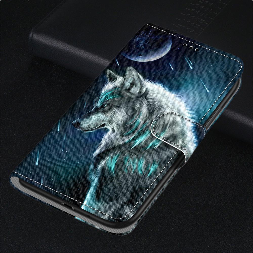 Flip Case For Xiaomi Redmi 9 9A 9C NFC 8 8A Phone Case Leather Silicone Wallet Cover For Redmi Note 8 Pro 9 9S 9 Pro Book Cases  Leather Case Flip Cover PU Wallet Case Kickstand Magnet Closure Card Slot Holder Stevvex
