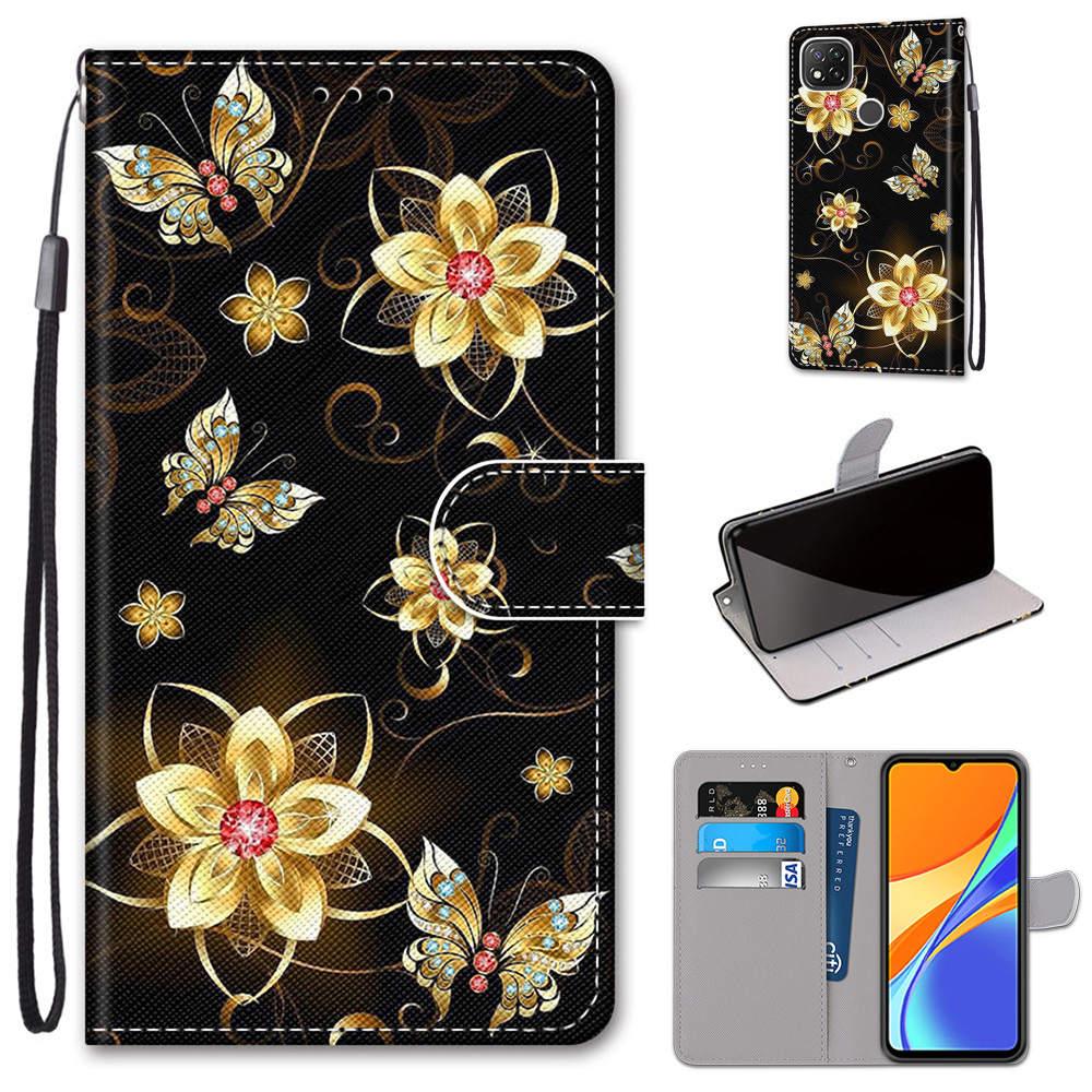 Flip Case For Xiaomi Redmi 9 9A 9C NFC 8 8A Phone Case Leather Silicone Wallet Cover For Redmi Note 8 Pro 9 9S 9 Pro Book Cases  Leather Case Flip Cover PU Wallet Case Kickstand Magnet Closure Card Slot Holder Stevvex