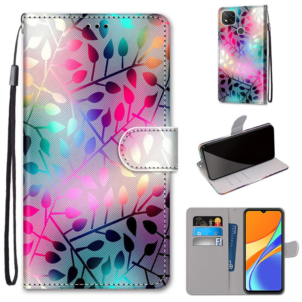 Flip Case For Xiaomi Redmi 9 9A 9C NFC 8 8A Phone Case Leather Silicone Wallet Cover For Redmi Note 8 Pro 9 9S 9 Pro Book Cases  Leather Case Flip Cover PU Wallet Case Kickstand Magnet Closure Card Slot Holder Stevvex