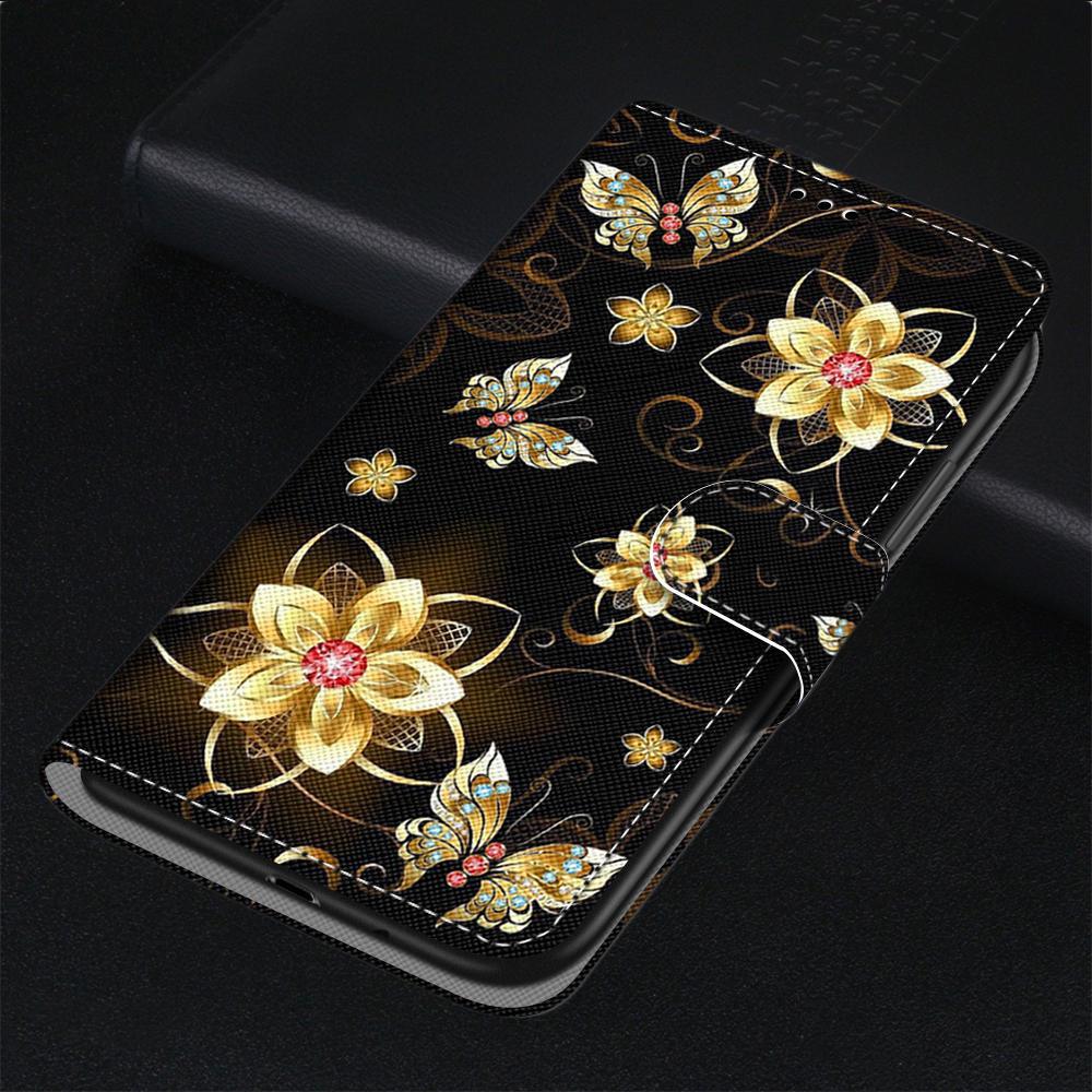 Flip Case For Xiaomi Redmi 9 9A 9C NFC 8 8A Phone Case Leather Silicone Wallet Cover For Redmi Note 8 Pro 9 9S 9 Pro Book Cases  Leather Case Flip Cover PU Wallet Case Kickstand Magnet Closure Card Slot Holder Stevvex