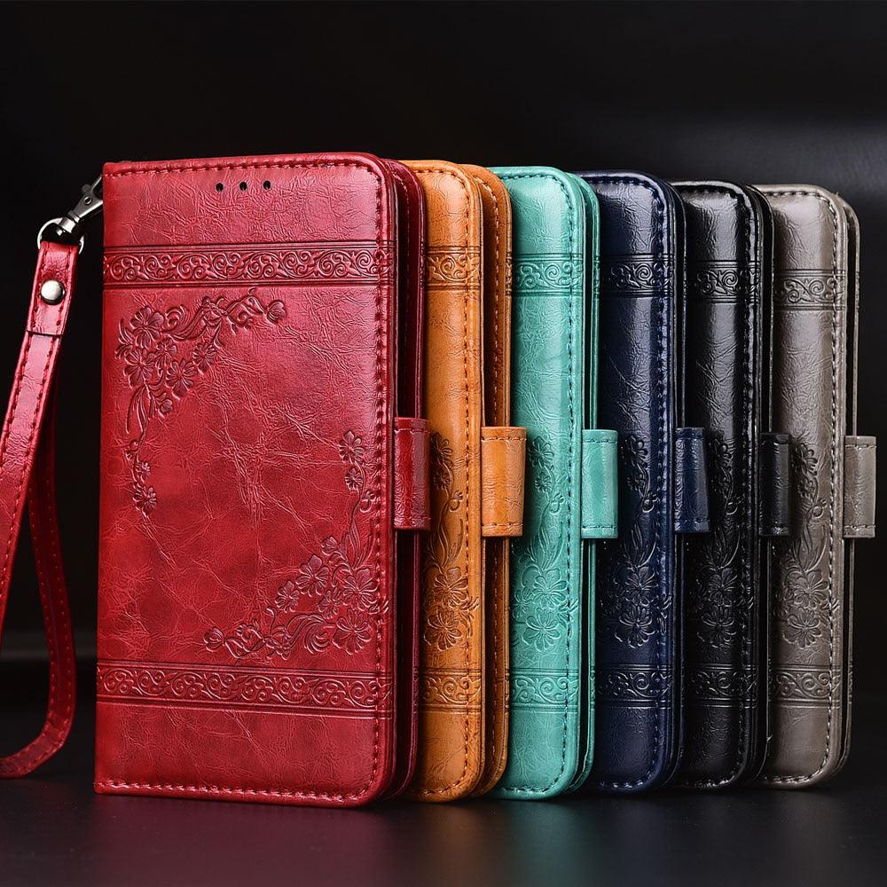 Flip Leather Wallet Case for Xiaomi Redmi 9 10 9A 9C 9i 8A 7A 6A 5A 4A 5plus Note 10 9S 8T 8 7 6 5 4X Pro poco C31 Phone Cover Flip Shell Case Stylish Premium Stand Soft Protective Case Fashion Designs Cover Stevvex