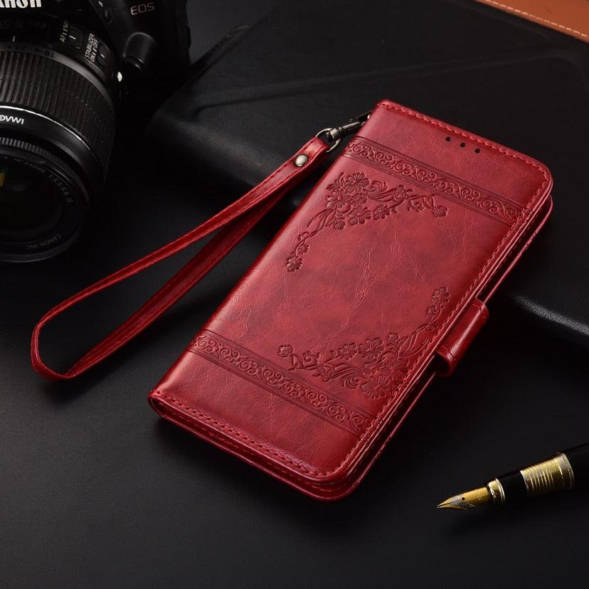Flip Leather Wallet Case for Xiaomi Redmi 9 10 9A 9C 9i 8A 7A 6A 5A 4A 5plus Note 10 9S 8T 8 7 6 5 4X Pro poco C31 Phone Cover Flip Shell Case Stylish Premium Stand Soft Protective Case Fashion Designs Cover Stevvex