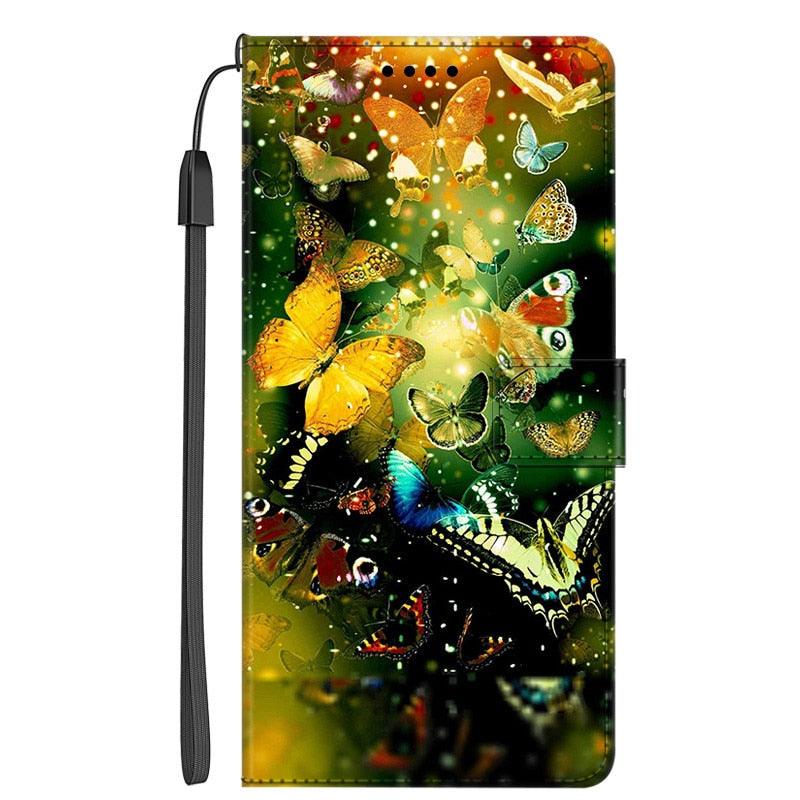 Flip Phone Cover For Xiaomi Redmi Note 11 Pro 5G Case Note11S Wallet Leather Case for Redmi Note 11s 2022 / Note11 Book  Luxury PU Leather Wallet Case Flip Folio Cover Stevvex