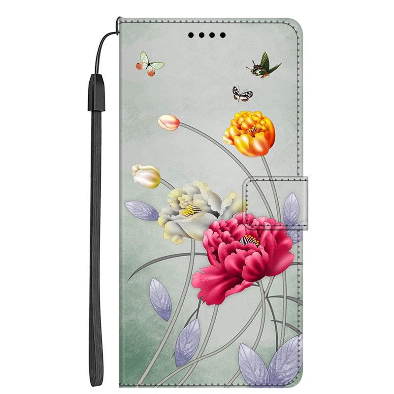 Flip Phone Cover For Xiaomi Redmi Note 11 Pro 5G Case Note11S Wallet Leather Case for Redmi Note 11s 2022 / Note11 Book  Luxury PU Leather Wallet Case Flip Folio Cover Stevvex