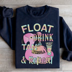 Float Drink Tan Repeat Sweatshirt Peachy Sunday