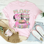 Float Drink Tan Repeat Tee Peachy Sunday