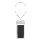 Floating Swimming Phone Bag Waterproof Mobile Phone Pouch Cell Phone Case For Swimming Diving Surfing Beach Use Waterproof Phone Cases for Swimming Boating 7.2Inch