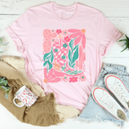 Floral Cowboy Boot Tee