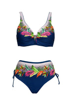 Floral High-Waist Bikini Sets Push Up Swimsuit Summer Two Pieces Swimwear Women Plus Size Two 2 Piece Bikini Sets Push Up Swimsuit Separates Tops Bottoms Swimwear Bathing Suit Women Plus Size Bathing Suits Stevvex