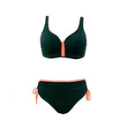 Floral High-Waist Bikini Sets Push Up Swimsuit Summer Two Pieces Swimwear Women Plus Size Two 2 Piece Bikini Sets Push Up Swimsuit Separates Tops Bottoms Swimwear Bathing Suit Women Plus Size Bathing Suits Stevvex
