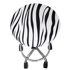 Floral Printed Round Chair Cover Bar Stool Elastic Seat Cover Home Chair Slipcover Anti-dirty Case Removable Chair Protector Stretch Round Bar Stool Covers Washable Stool Cushion Slipcover Elastic Bar Chair Covers Stevvex