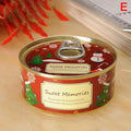 Floral Scented Smokeless Candle Tin Can Perfume Scented Candles for Home Relaxing Stress Relief Aromatherapy  Natural Soy Wax And Fragrance Handmade Scented Candle Natural Soy Wax Home Cristmas Decoration Stevvex