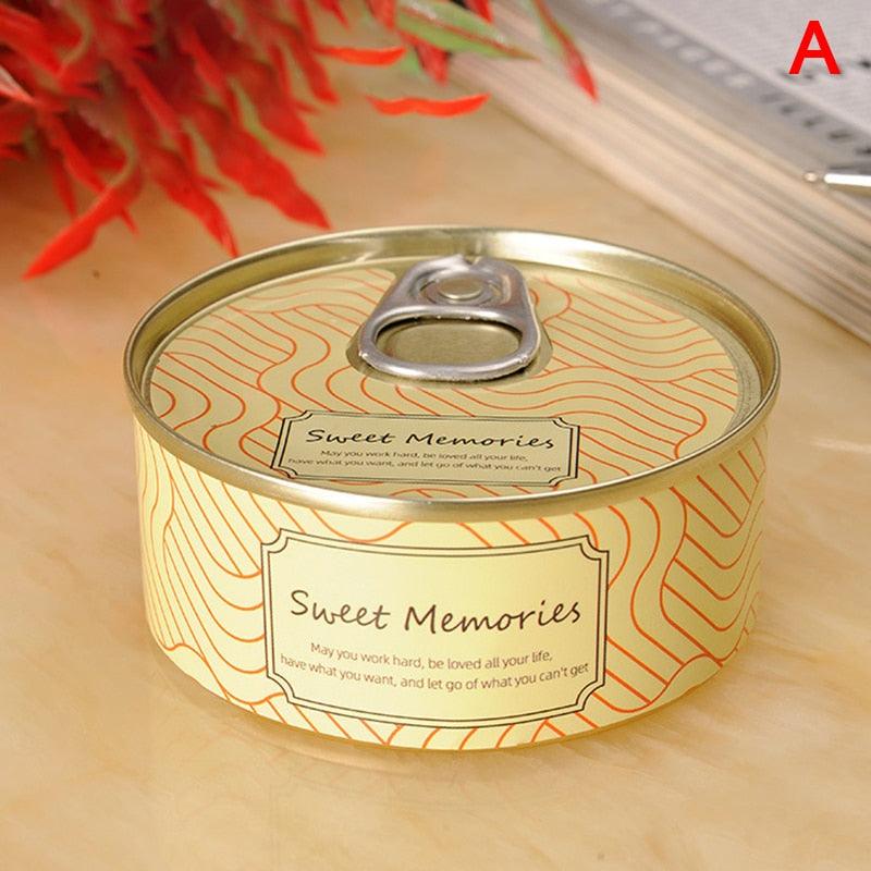 Floral Scented Smokeless Candle Tin Can Perfume Scented Candles for Home Relaxing Stress Relief Aromatherapy  Natural Soy Wax And Fragrance Handmade Scented Candle Natural Soy Wax Home Cristmas Decoration Stevvex