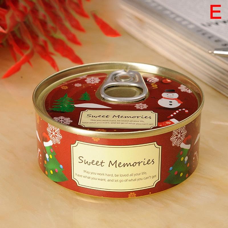 Floral Scented Smokeless Candle Tin Can Perfume Scented Candles for Home Relaxing Stress Relief Aromatherapy  Natural Soy Wax And Fragrance Handmade Scented Candle Natural Soy Wax Home Cristmas Decoration Stevvex