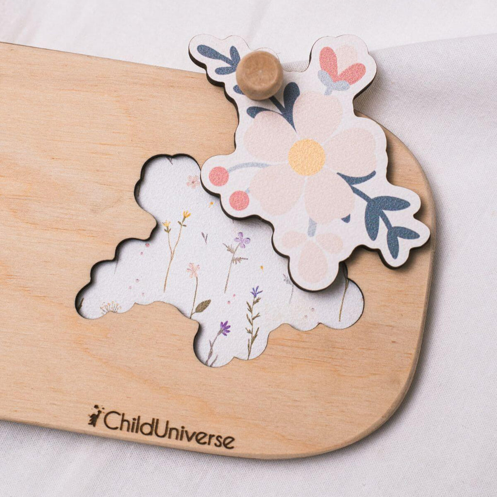 Personalized Name Puzzle with Butterfly - SJB-DIAMOND ELITES