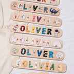 Personalized Name Puzzle with Butterfly - SJB-DIAMOND ELITES