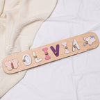 Personalized Name Puzzle with Butterfly - SJB-DIAMOND ELITES