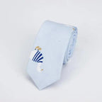 Flower Theme Cotton Slim Men Necktie Casual Business Design Skinny Necktie Floral Print Party Necktie For Men Stevvex