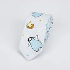 Flower Theme Cotton Slim Men Necktie Casual Business Design Skinny Necktie Floral Print Party Necktie For Men Stevvex