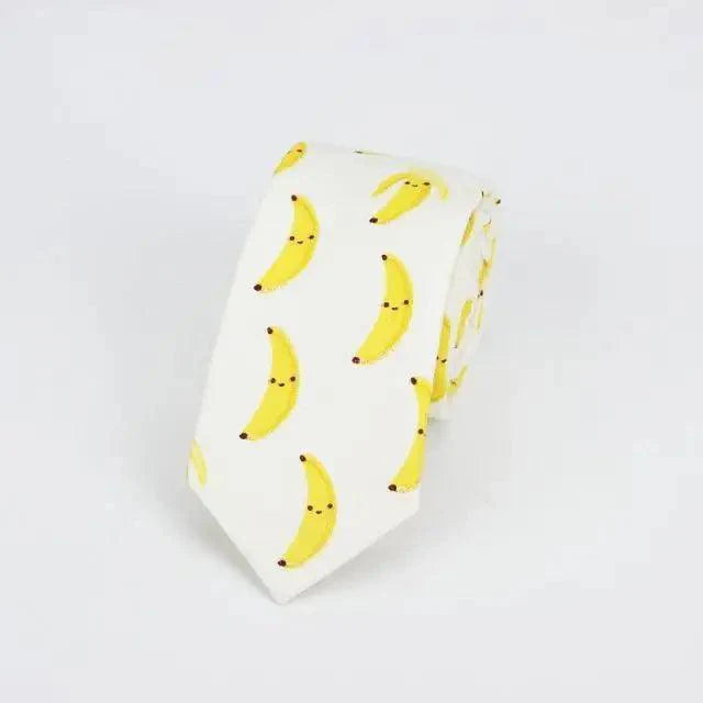 Flower Theme Cotton Slim Men Necktie Casual Business Design Skinny Necktie Floral Print Party Necktie For Men Stevvex